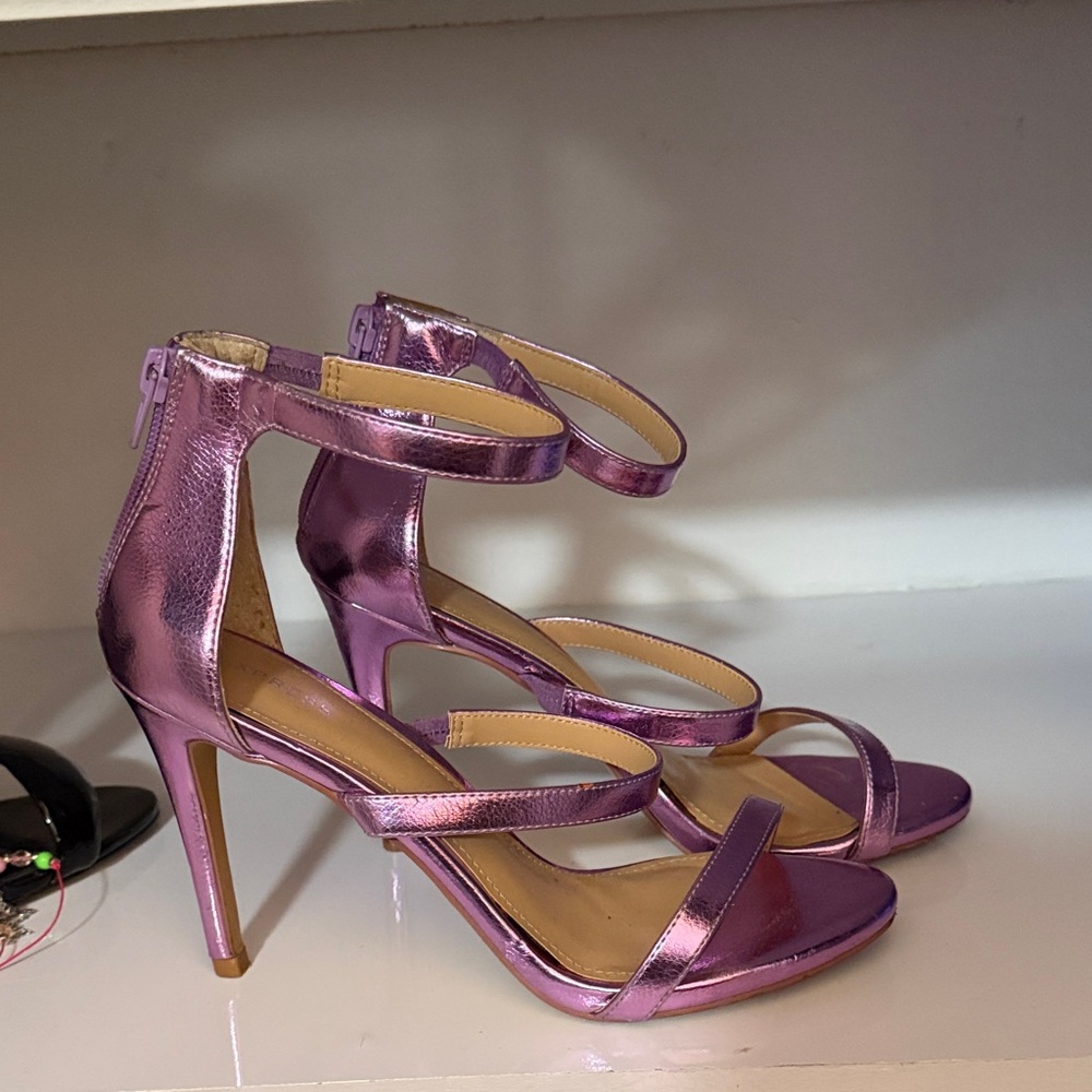 Elegant Purple Stiletto Heels